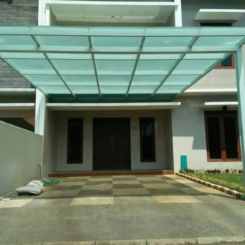 Kanopi Kaca Tempered 10mm di  trenggalek